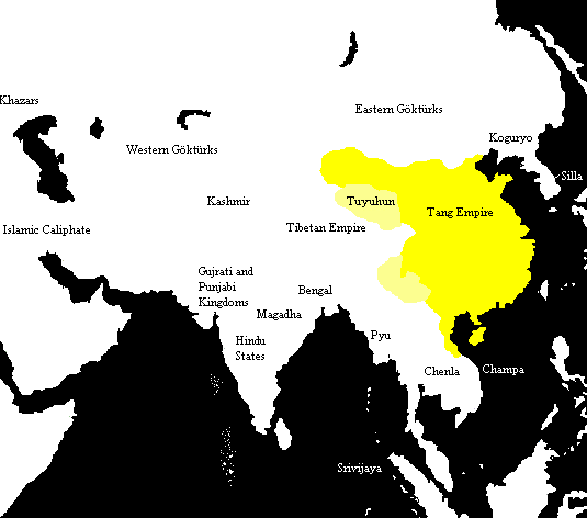 Tang Empire.gif · 출처: 위키미디어 커먼즈 · CC BY-SA 4.0 / Бмхүн